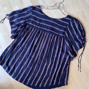 Anthropologie striped top, NEW Small, G
